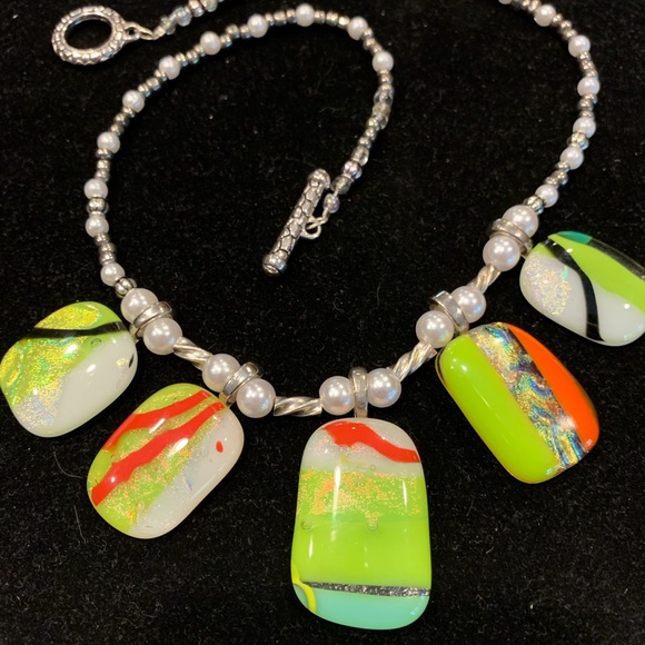 Artisan made necklace20” - Picture 5 of 8